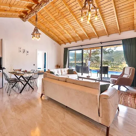 Doga Manzarali Kozalak Kalkan Apartament